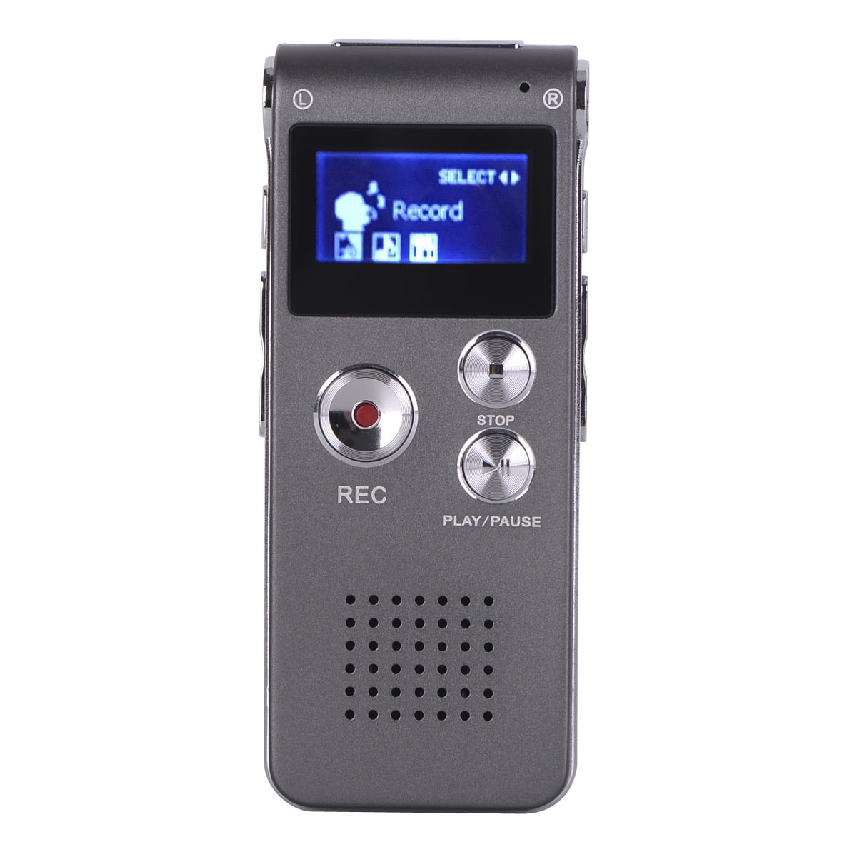 Digital Voice Recorder Meeting 8G - Easy to Use, Clear Recording with Playback - Voice Activated Recording - Digital Audio Recorder for Lectures, Handheld Recording Device