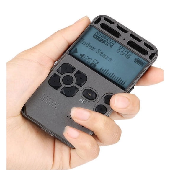 Digital Voice Recorder Recording Dictaphone MP3 LED Display Voice Activated Support Expansion ,Multi-Function