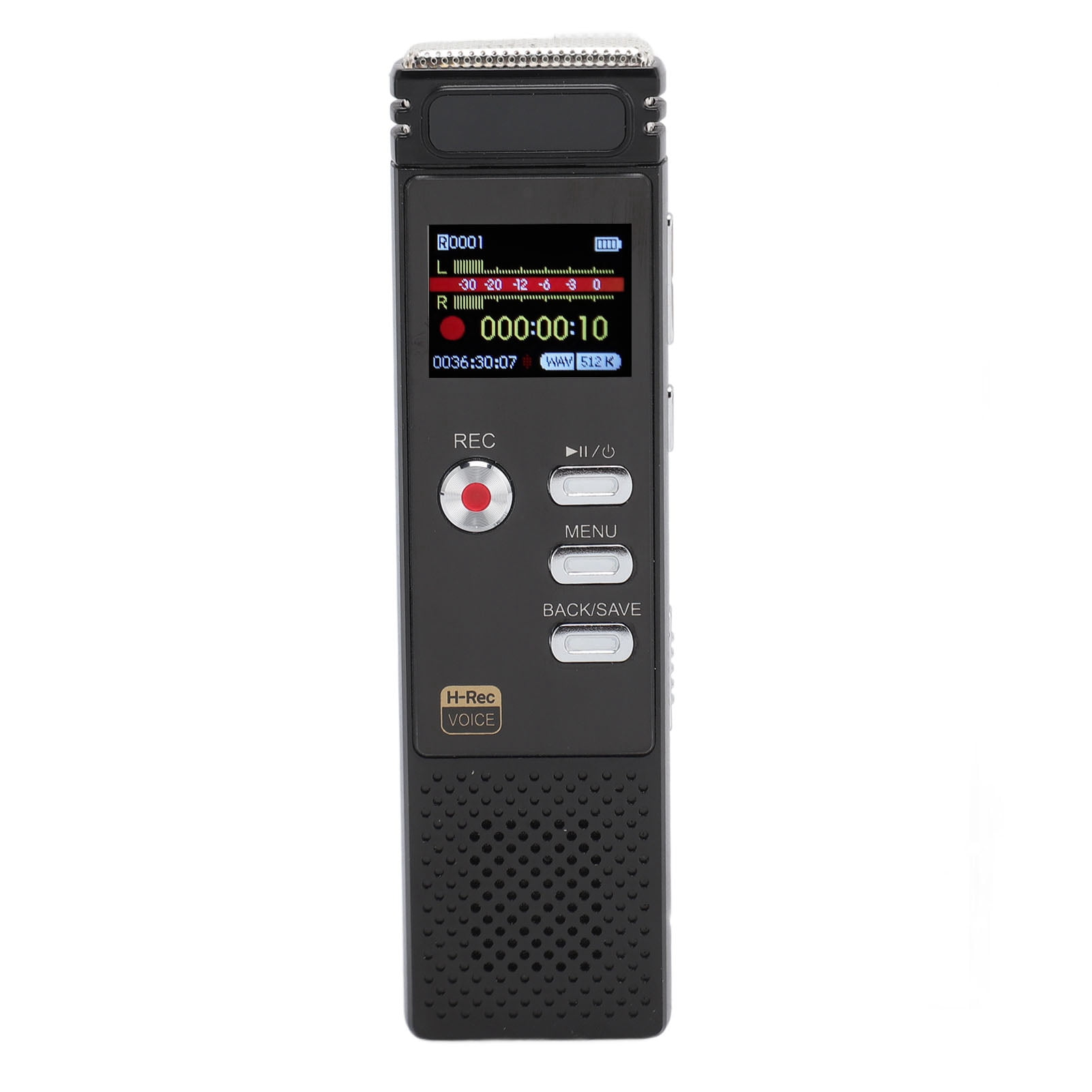 Digital Voice Recorder Voice Activated Noise Reduction MP3 Player Recorder One Button Recording Sound Recorder Device 8G