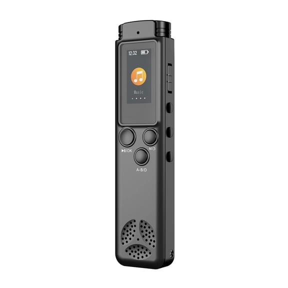 Digital Voice Recorder Voice Activated Recording Noise Reduction with Playback Music Player ,Excellent Sound Quality