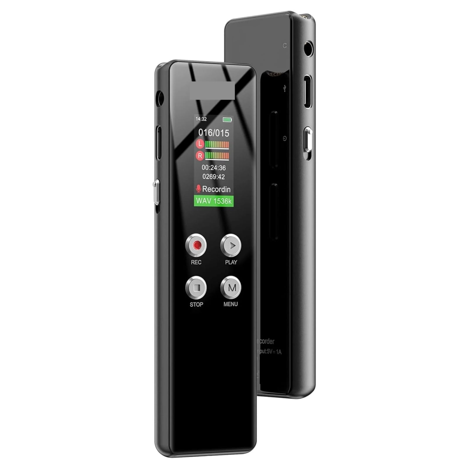 Digital Voice Recorder for Lectures Meetings Voice Activated Recording Device Recorder ,Excellent Sound Quality