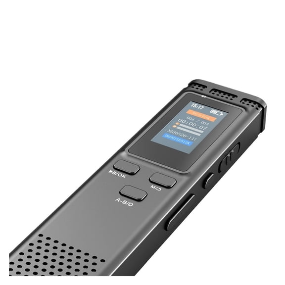Digital Voice Recorder with Noise Reduction Voice Activation MP3 Music Player to Recording ,Excellent Sound Quality