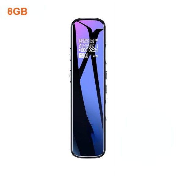 Digital Voice Recorder with Password Protection, Portable MP3 Player