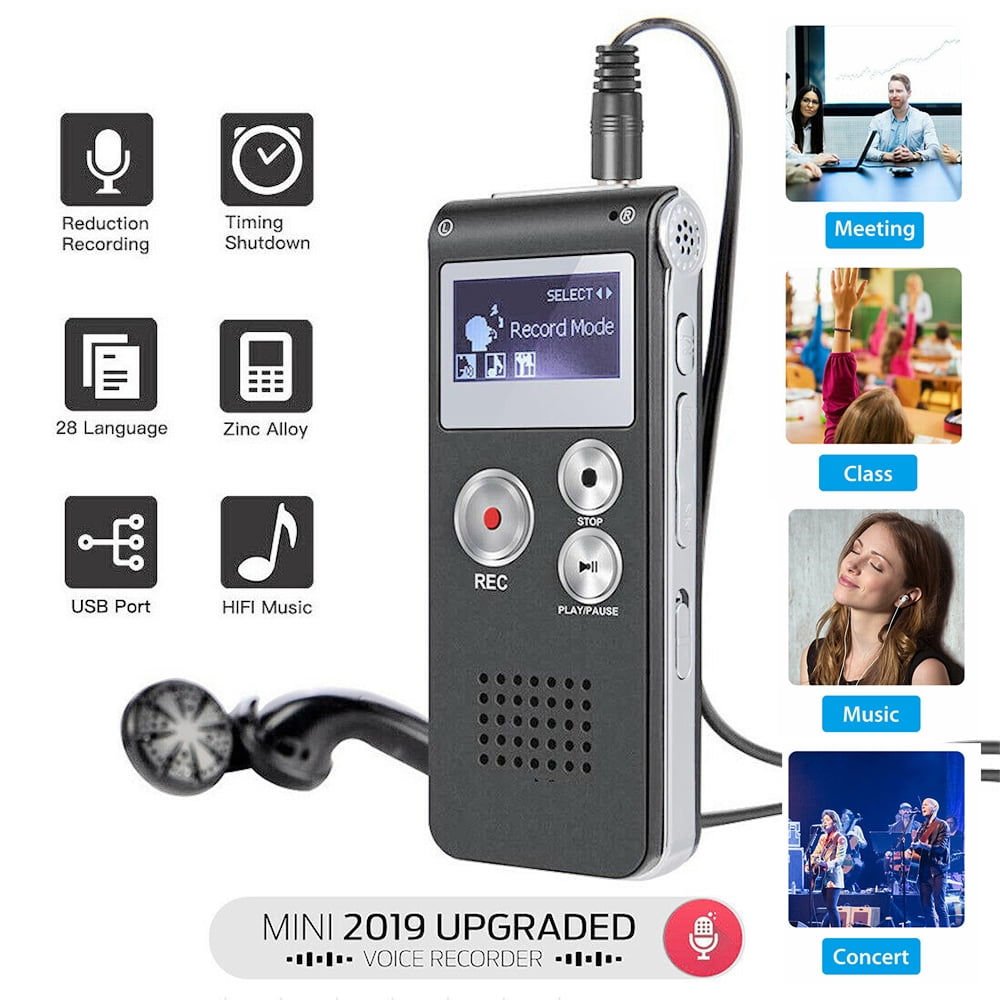 Digital Voice Recorders WAV Recording Pen Digital Voice Recorder Mp3 Music Player Portable Audio Recorder