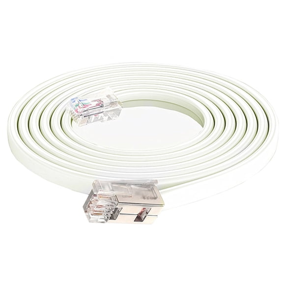 Digital Voice Telephone Cable RJ12 (6P6C) Male to SDL 4P Male Connector, 1/2m Extension Cord for Handsets & Devices