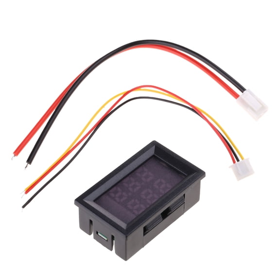 Digital Volt- Voltmeter Ammeter Meter Power Tester Micro-adjustment LED Voltage Amperage- Current Meter Tester