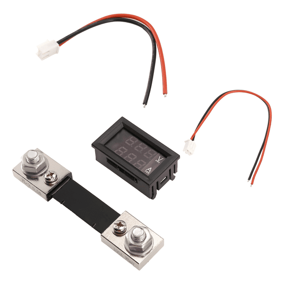 Digital Voltage Current Meter High Voltage LED DC Dual Display Meter 7V-100V 100A Meter with Shunt