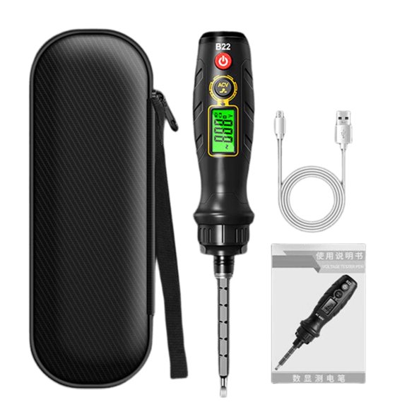 Digital Voltages Detectors Screwdriver NonContact NCV Induction Pen Multifunctional Ratcheting Voltages Tester Continuit