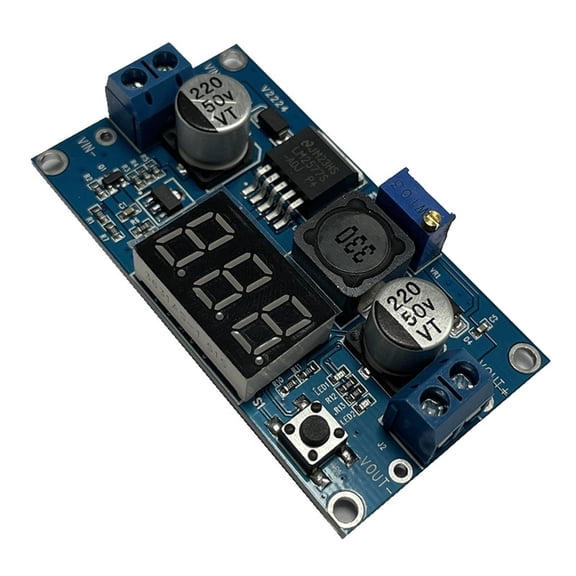 Digital Voltages Display DCDC Boosters Converter Module Adjustable Output Up To 40V With 2.5A Current Capacity