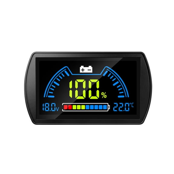 Digital Voltages Tester With Large LCD Screen Suitable For 7V To 100V Power Systems Easy Installation