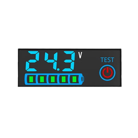 Digital Voltmeter 18650 Battery Capacity Test Board Professional Voltages Tester 7-55V Battery Levels Indicators