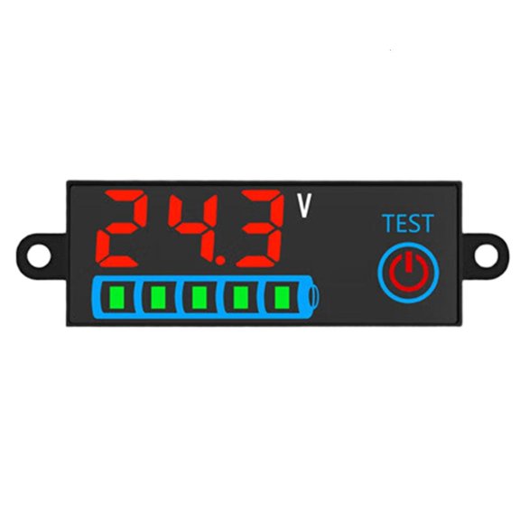 Digital Voltmeter 18650 Capacity Board Professional Voltages Tester 7-55V Levels Indicators
