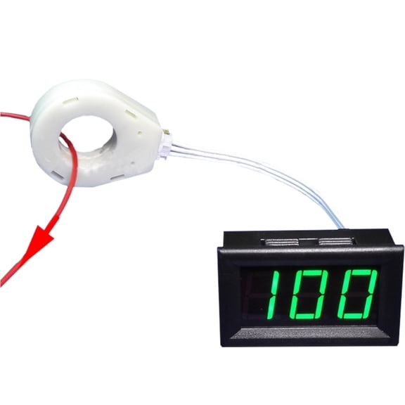Digital Voltmeter Ammeter DC120V 50-400A Amp Voltage Current Meter Tester 3 Bits Colorful LED Display Panel