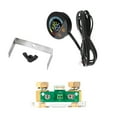Current Metre Display Digital Voltmeter Ammeter DC8V-100V Current Meter Tester Round LED ...