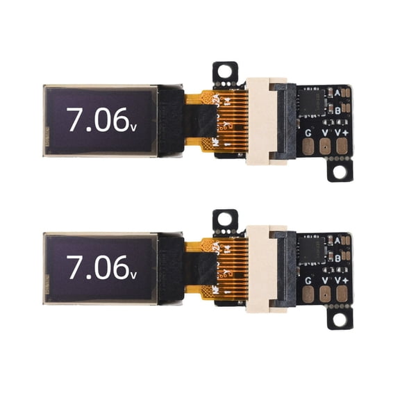 Digital Voltmeter Board 0-30V with Screen Readout and Wiring Ends for Lab Testing and Power Status Review Tasks