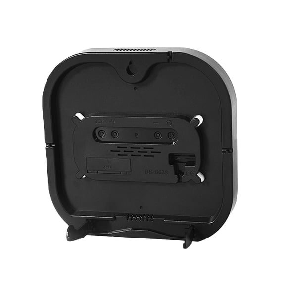 Digital Wall Clock, 10.5" LED Digital Alarm Clock Large Display with Remote Control, Date and Temperature, Auto Dimming