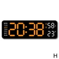 thumbnail image 1 of Digital Wall Clock,Digital Calendar,Large Wall Clock,13 Large Display Digital Clock,LED Digital Clock with Remote Control,Countdown Dimmer Large Clock with DST Date Week Temperature, 1 of 8