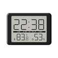 thumbnail image 1 of Digital Wall Clock Large Display Temperature Humidity Sensing Battery Operated, 1 of 9