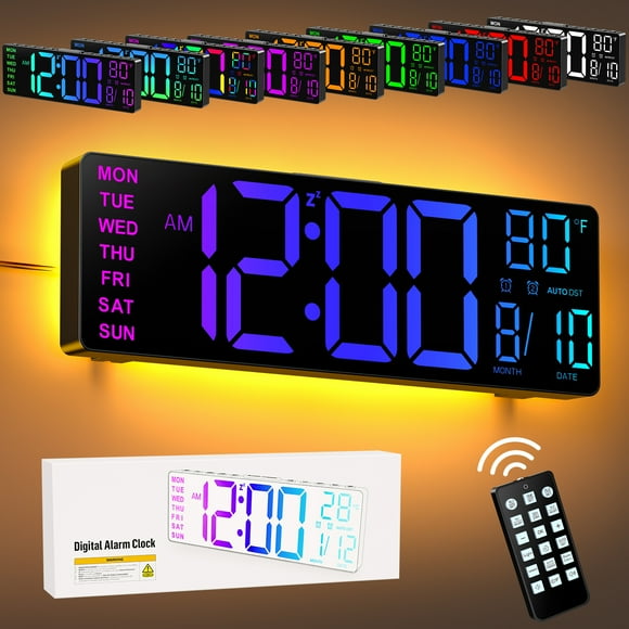 Digital Calendar Clock