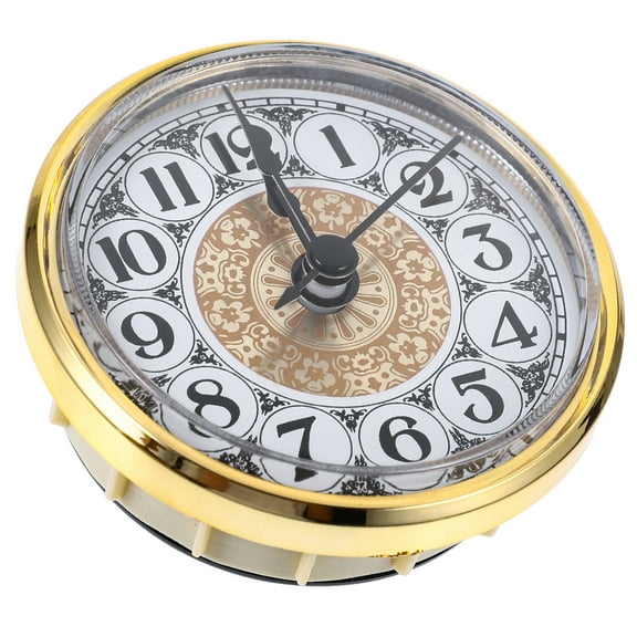 Mini Clock Insert Replacement Kit 2pcs Clock Face