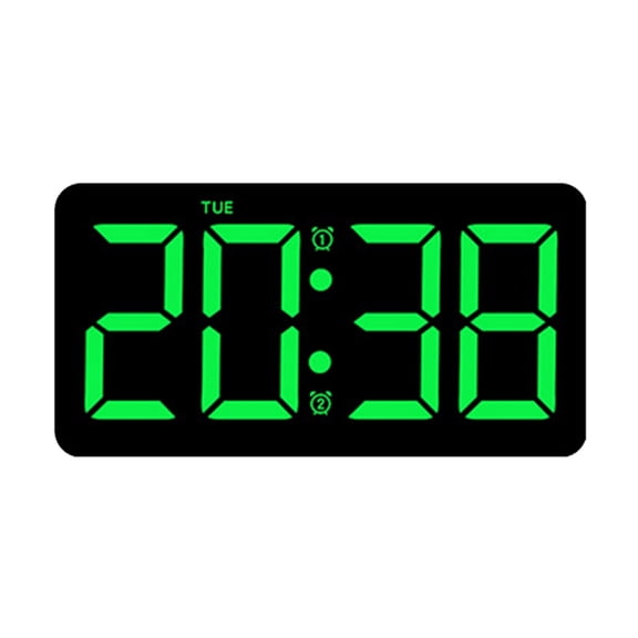 Digital Wall Clock Simple Colourful Digital Clocks Gym Wall Clocks 2 Alarms