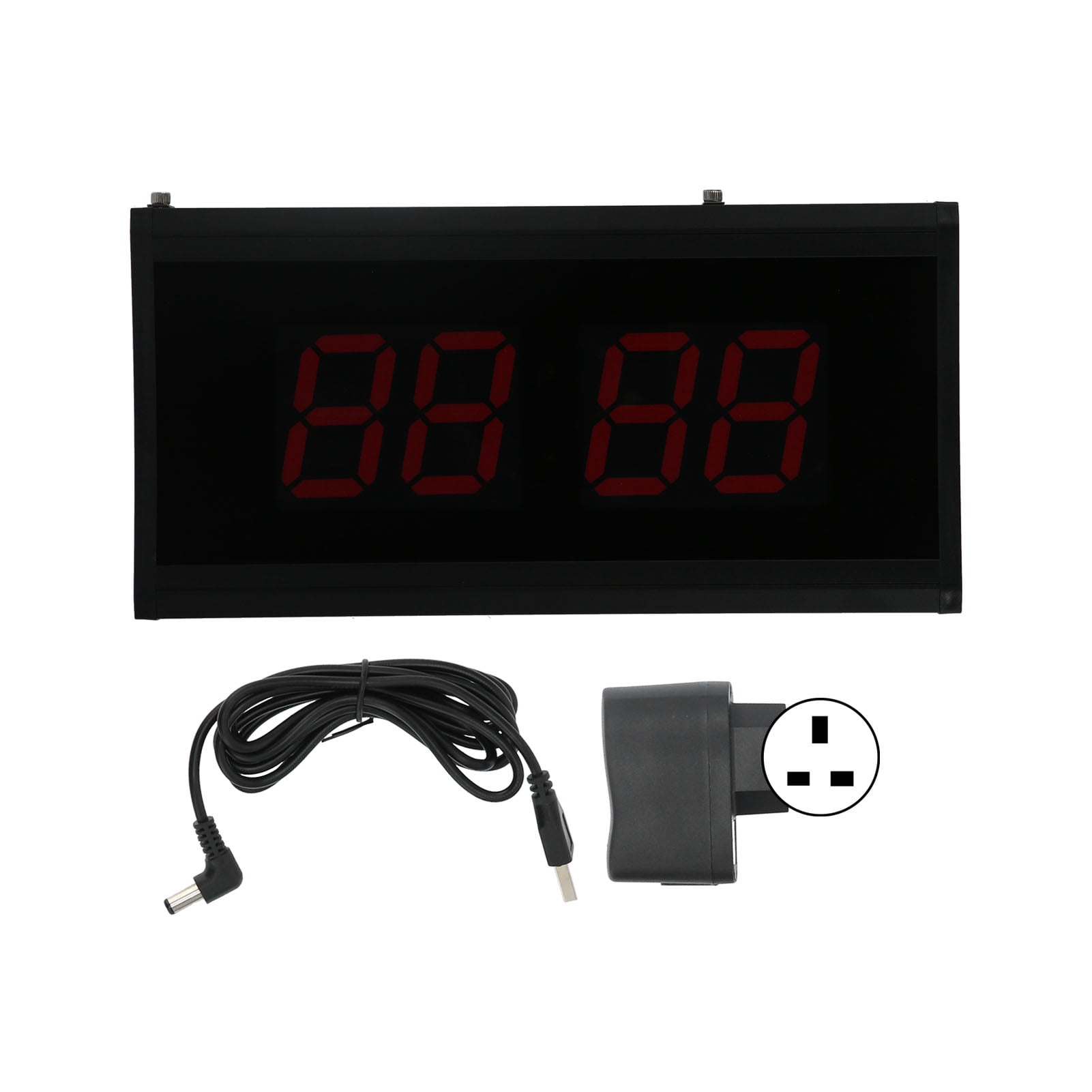 Digital Wall‑Mounted Clock Calendar Large Screen Electric Desktop Clock