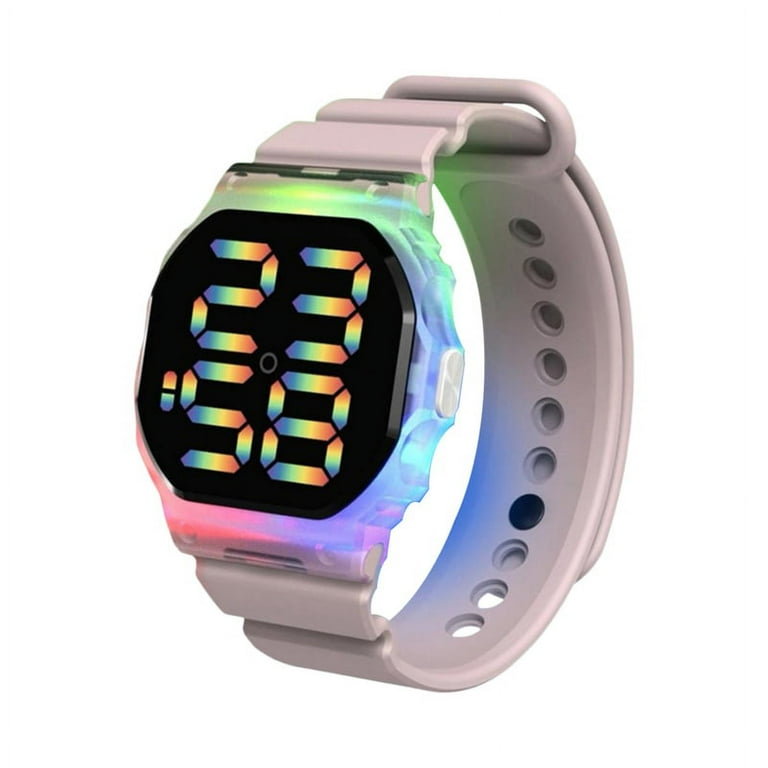 Large screen store digital watch