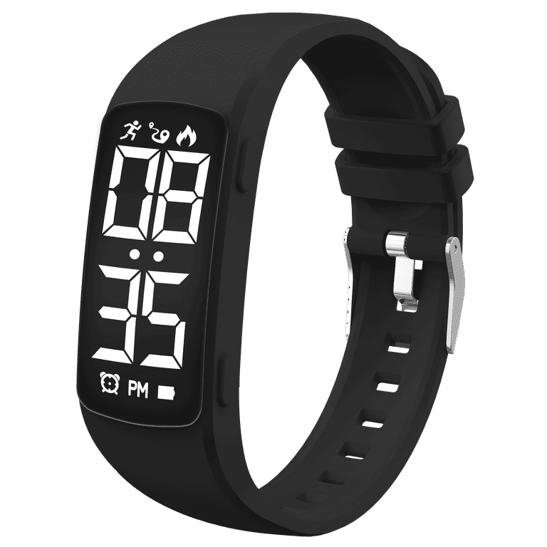 Digital Watch Fitness Watch with Step Counter Pedometer