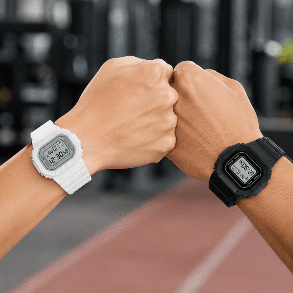 Digital Watch For Women Square Dial Electronic Sports Watch With Casual Strap And Clear Display For Outdoor Fitness Wristwear