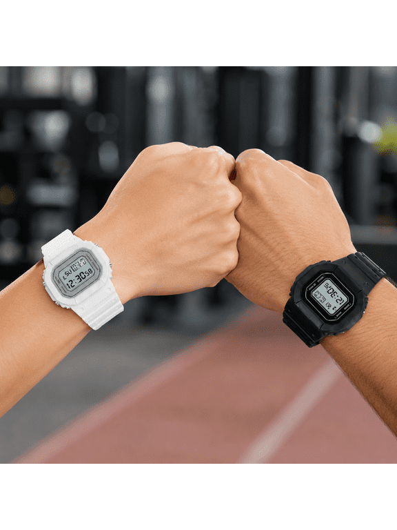Digital Watch For Women Square Dial Electronic Sports Watch With Casual Strap And Clear Display For Outdoor Fitness Wristwear