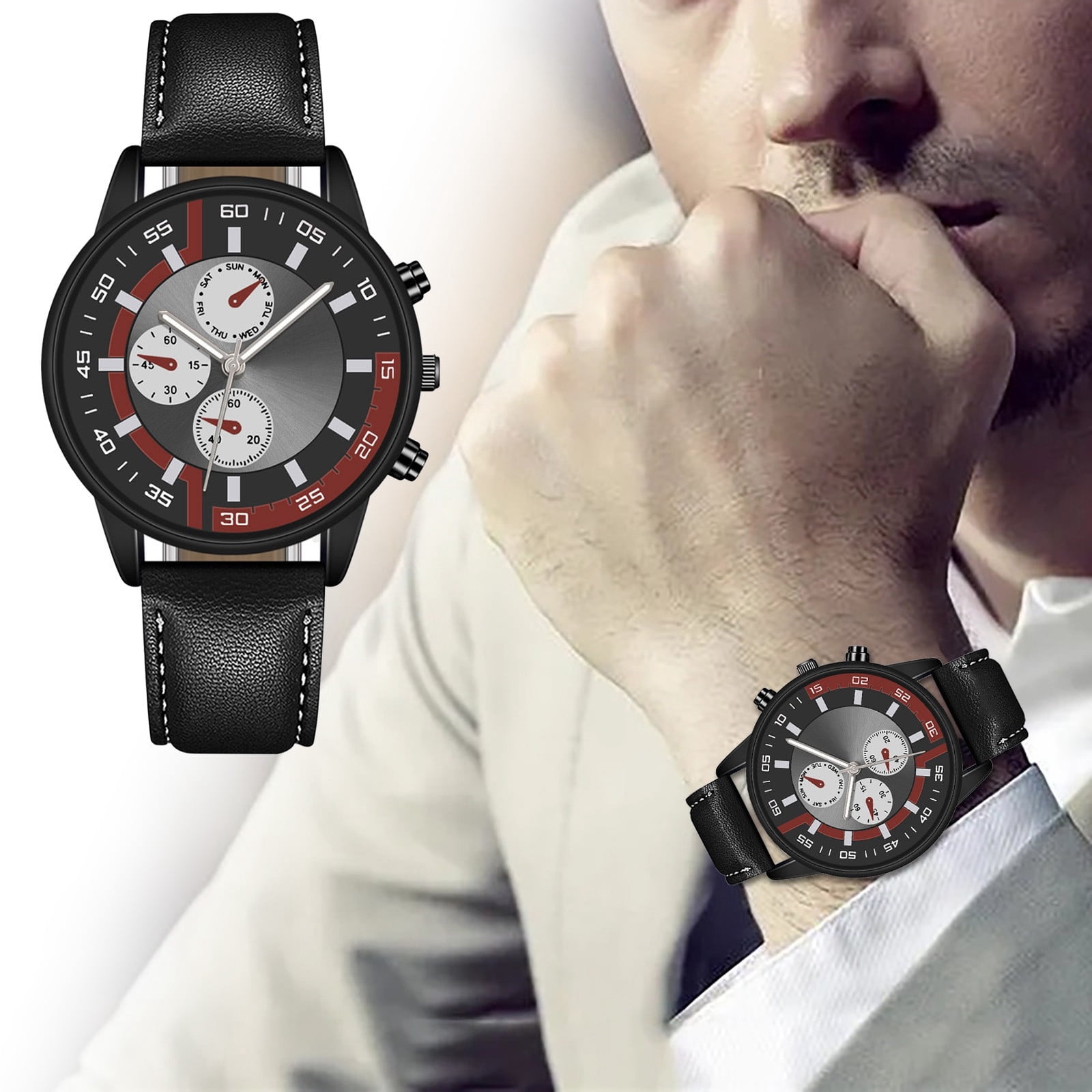 Digital Watch with Stopwatch Womens Analog Watch Womens for Small Wrists Men Digital Sports Watch Men for Elderly Women Digital And Analog Watch for Men Mens Watch G Walmart