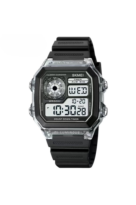 Digital Watch for Men Women, Waterproof Watches for Women Men's Wrist Watches, Fashion Sport Mens Digital Watches Dual Time Date Stopwatch