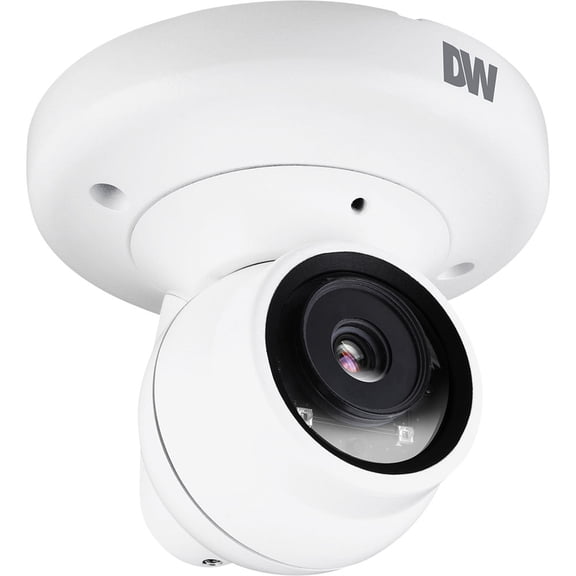Digital Watchdog DWC-VA553WTIR Star-Light Plus Universal HD Over Coax 5MP Vandal Ball Camera with 4.0mm Lens