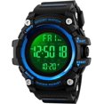 thumbnail image 1 of Digital Watches Big Dial Multifunction Chronograph Outdoor Waterproof Sport Wrist Watch, 1 of 11