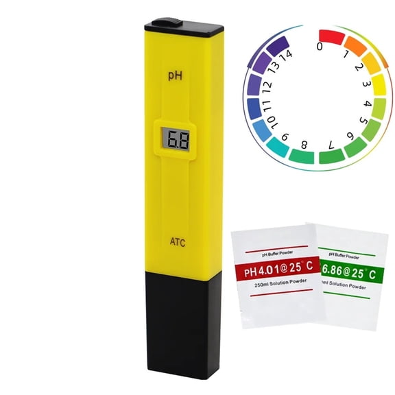 Digital Water Analysis PH Meter Tester Instruments 0.0-14.0pH For Materiel Aquarium Akwarium Swim Pool Water Lab Medidor De Ph