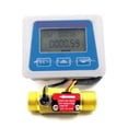 thumbnail image 1 of Digital Water Flow Sensor Meter Tester Flowmeter, Totameter Temperature Time Record With G1/2 Flow Sensor ,Simple To Operate, 1 of 7