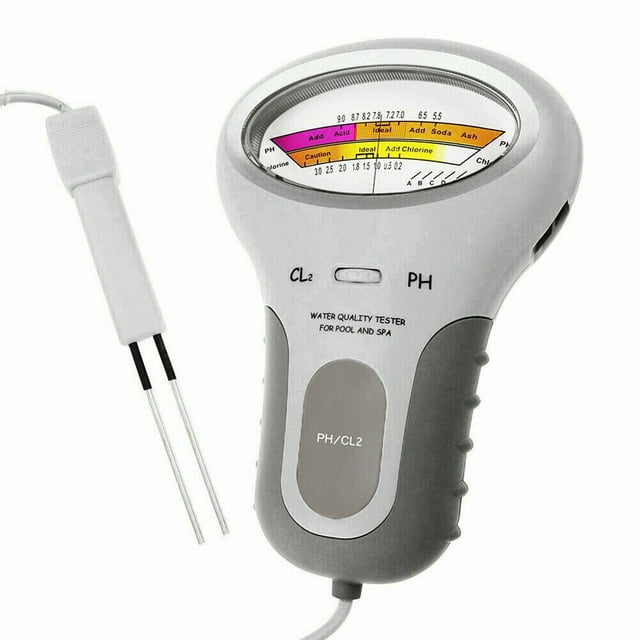 Digital Water Quality PH/CL2 Chlorine Tester Level Meter for Swimming Digital Water Quality PH/CL2 Chlorine Tester Level Meter for Swimming