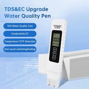 Digital Water Quality Tester 4-in-1 TDS Meter TDS,EC,Temp  C/ F | 0-9990 ppm | Perfect for Drinking Water,RO Systems & Pools