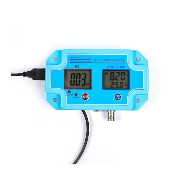 Digital Water Test Pen, PH & EC Conductivity Tester for Aquarium & Household Water Inspection ,Easy to Use