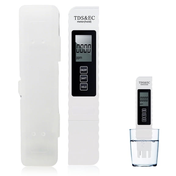Digital Water Tester – Portable Water Quality Tester with EC and Temperature Display