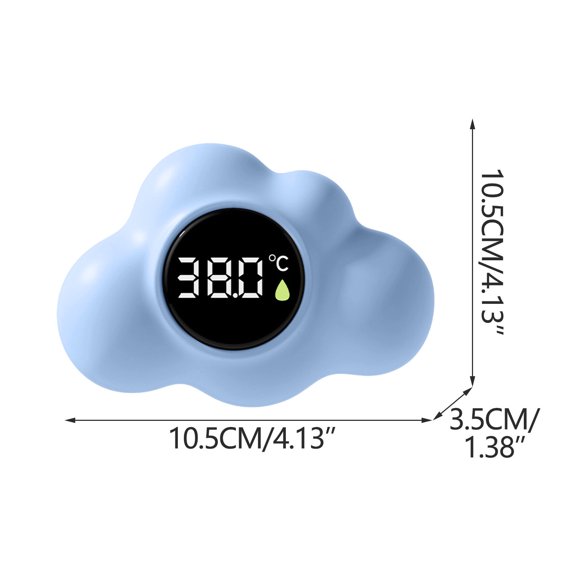 Digital Water Thermometer Floating Bath Tub Temperature Monitor for Home Spa Pool Aquarium Safe Bathing YYUZH