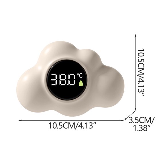 Digital Water Thermometer Floating Bath Tub Temperature Monitor for Home Spa Pool Aquarium Safe Bathing YYUZH