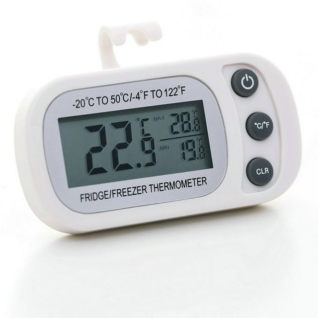 Digital Waterproof Fridge/Freezer Thermometer with LCD Min/Max Digital Waterproof Fridge/Freezer Thermometer with LCD Min/Max
