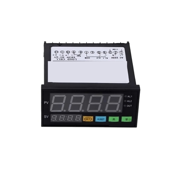 Digital Weighing Controller LED Display Weight Controller Load Cell Signals Input Relay Output ,Easy to Use