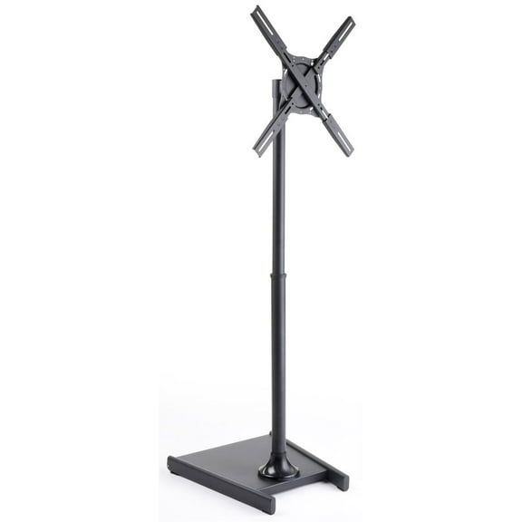 Digital Window Display System, Flush Mount Stand for Most 32 to 47 Screens, Counter Balanced Base for Window-based Presentations, Steel (Black) (MBWNDWSTBK)