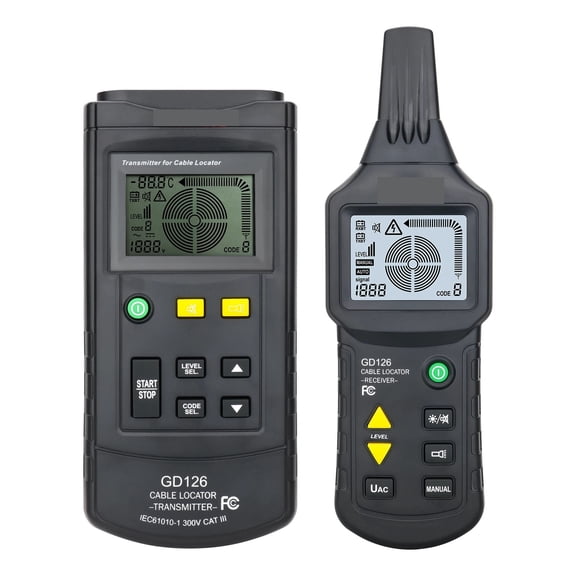 Digital Wire Tracker 30-400V AC/DC Voltmeter Metal Pipe Detector Line Tracker Underground Wire Network Finder Cable Locator ,circuit check