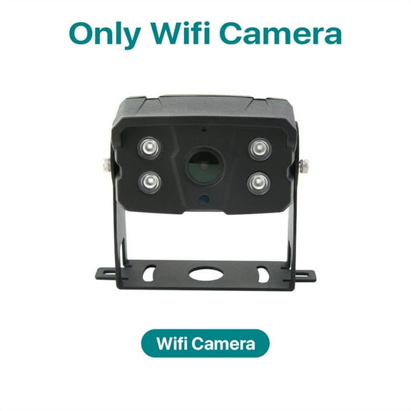 Digital Wireless AHD Reverse Backup Camera And 9'' AHD DVR Parking Monitor Kit For Truck/Trailer/Bus/RV/Pickups/Trailer