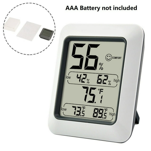 Digital Wireless Hygrometer Indoor Outdoor Thermometer Humidity Monitor
