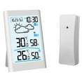 thumbnail image 1 of Digital Wireless Weather Station Indoor Outdoor Thermometer Hygrometer Sensor, 1 of 9
