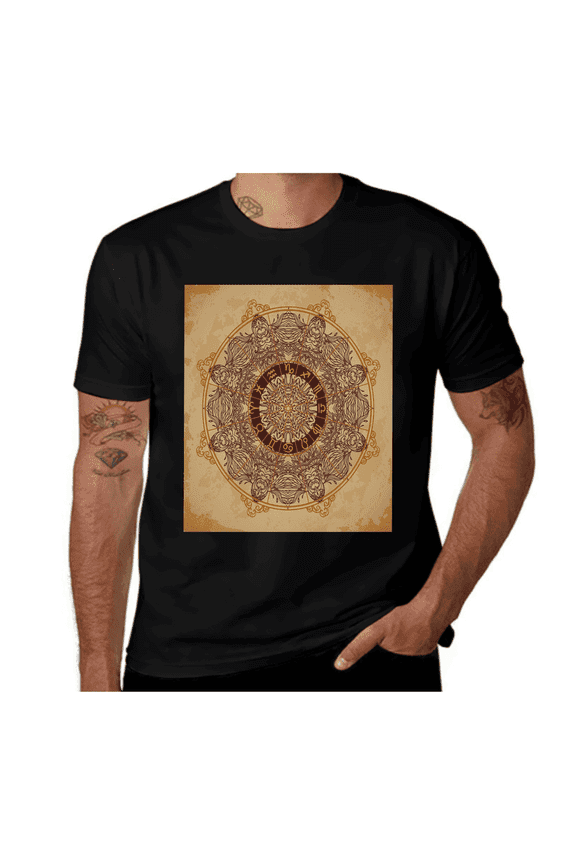 Digital Wood Panels-Rustic-Pale Blue Grey- Casual Streetwea Everyday Tshirt Comfortable Wear tee shirt